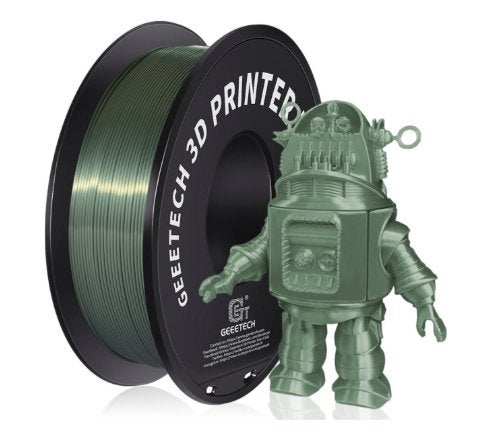 Geeetech PLA Silk Bronze 3d filament 1kg 1,75mm, Ophalen of Verzenden, Nieuw, Filamentrollen