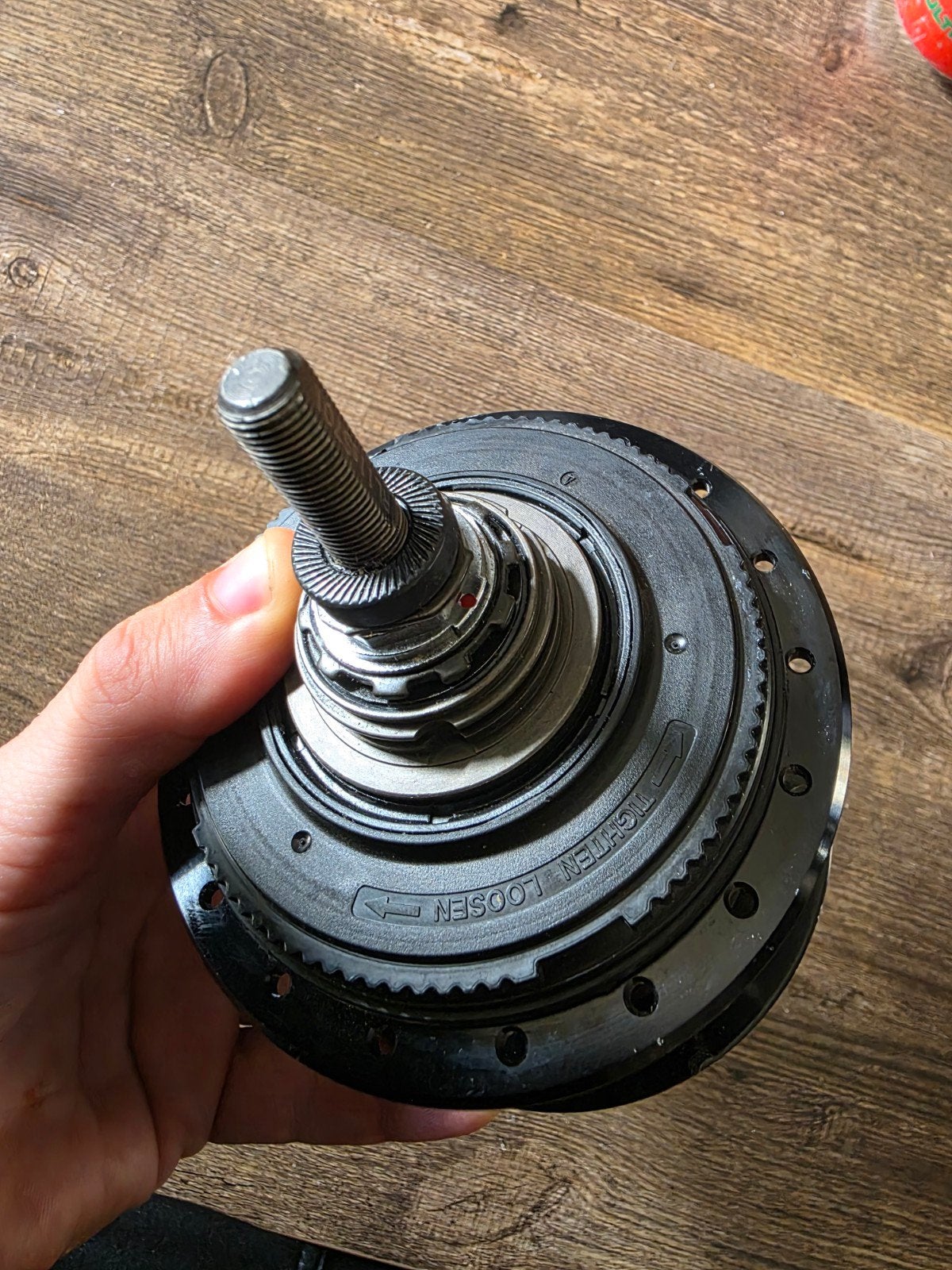 Shimano Alfine SG-S7001-8 versnellingsnaaf, Fietsen en Brommers, Fietsonderdelen, Ophalen