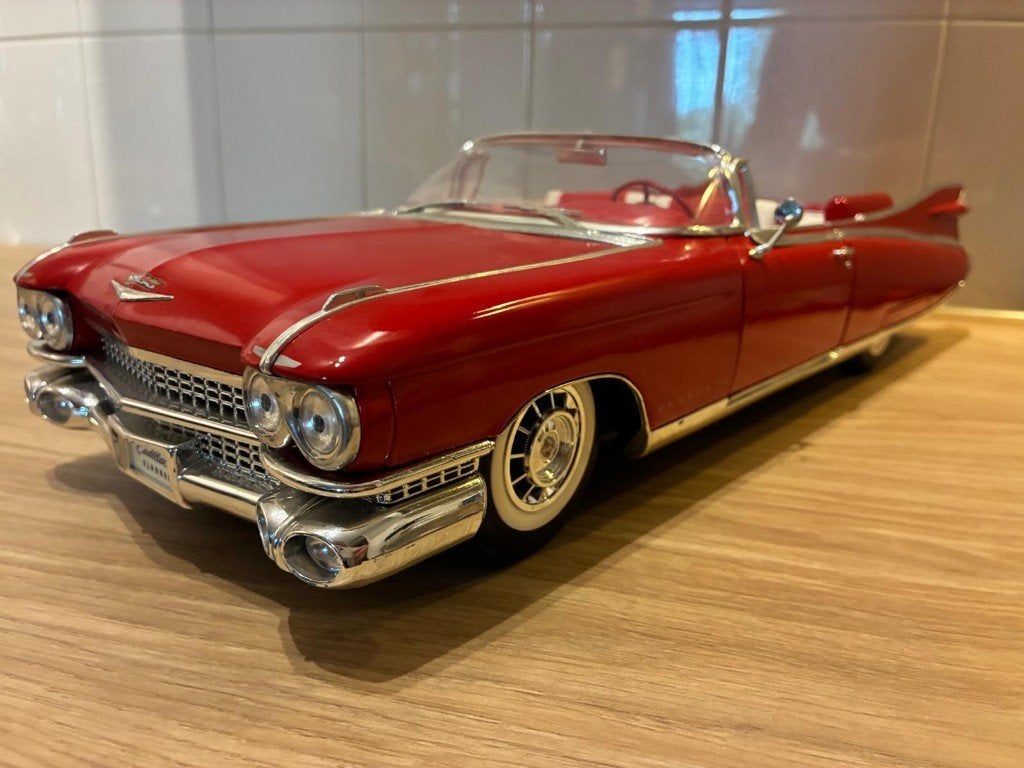 Cadillac Eldorado Biarritz 1959 1.12 in zeer nette staat, Ophalen of Verzenden, Zo goed als nieuw, 1:9 t/m 1:12, Auto