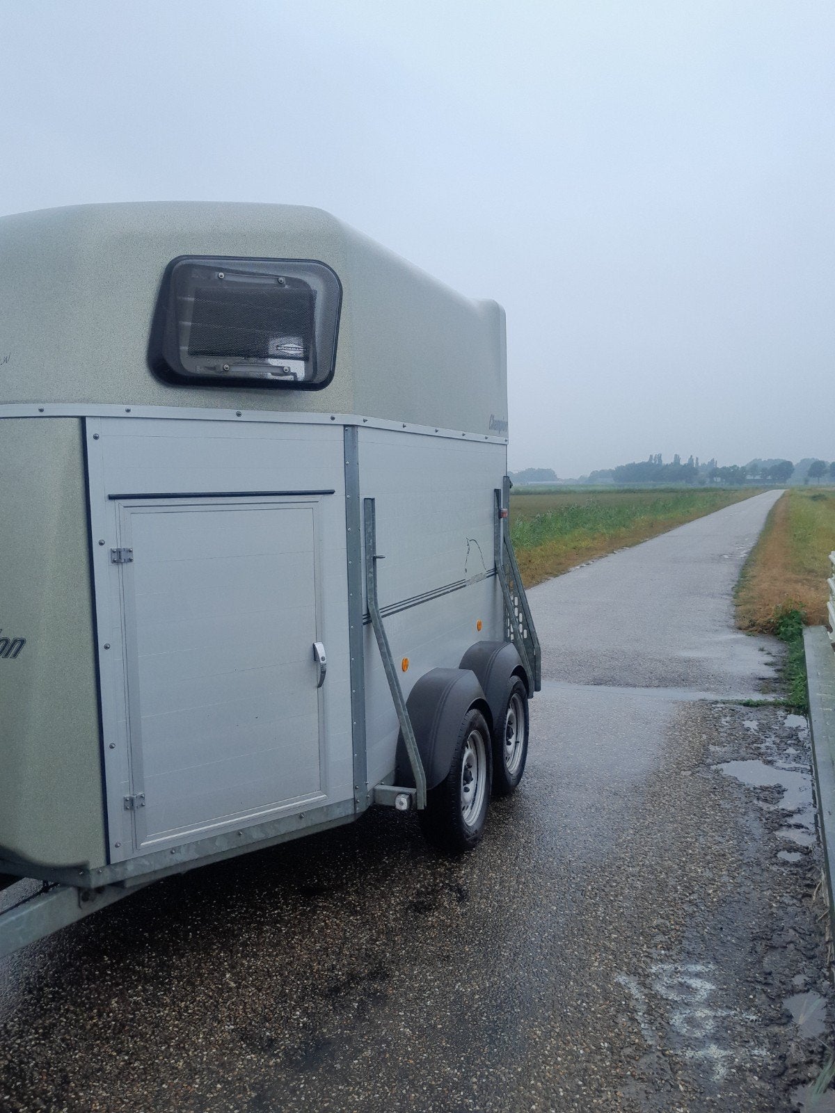 Bockmann 2 paards, Ophalen of Verzenden, Gebruikt, Aluminium, 2-paards trailer