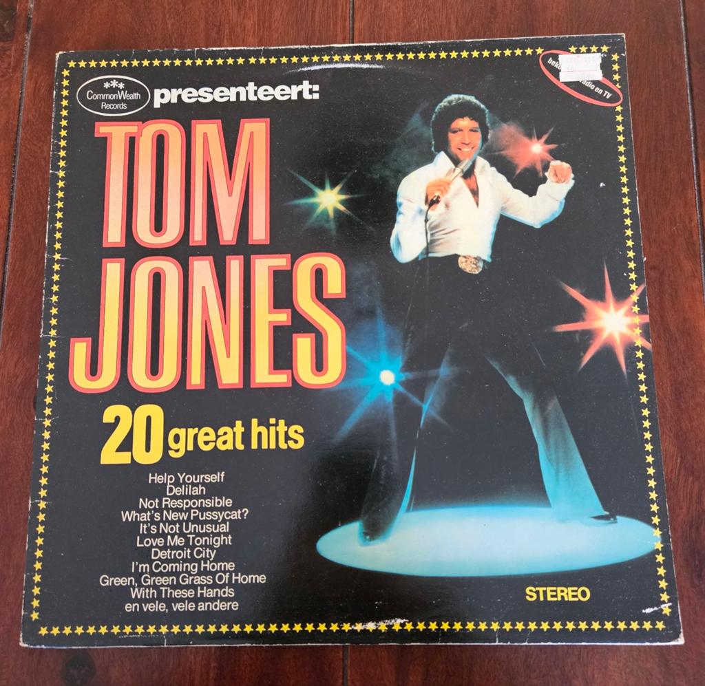 Tom Jones,  20 great hits LP, Ophalen of Verzenden, 12 inch, Poprock