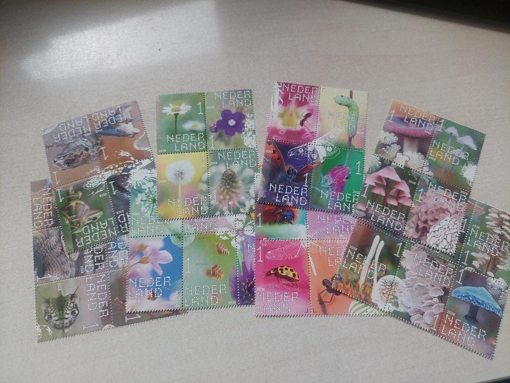 Fra 40x Natuur blokjes van 4 en 6, Ophalen of Verzenden, Postfris