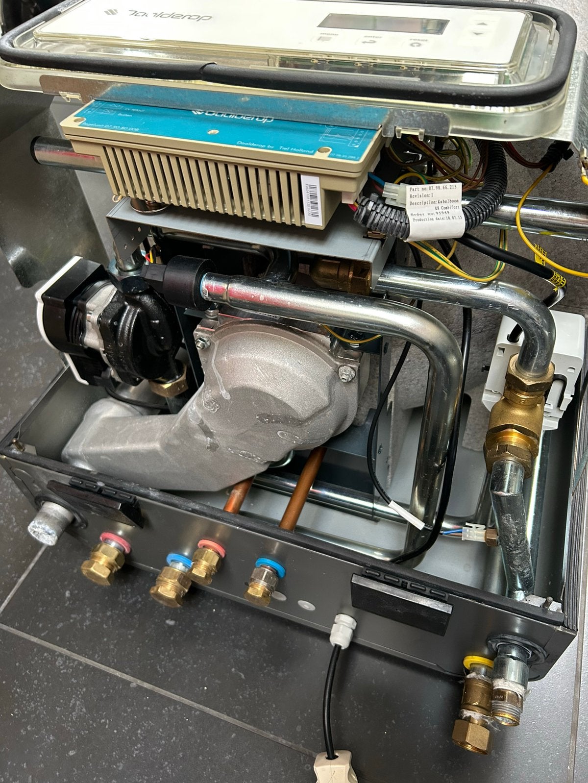 Cv ketel combi hr ketel daalderop comfort classic, Ophalen, Gebruikt, Hoog rendement (Hr), Cv-ketel of Combi-ketel