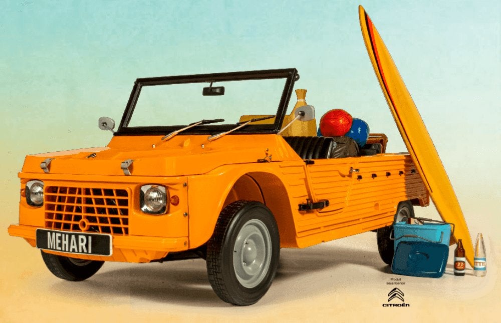 Citroën Méhari Scale 1/8 Hachette Ongebouwd 100 Delen, Ophalen, Nieuw, 1:5 t/m 1:8, Auto