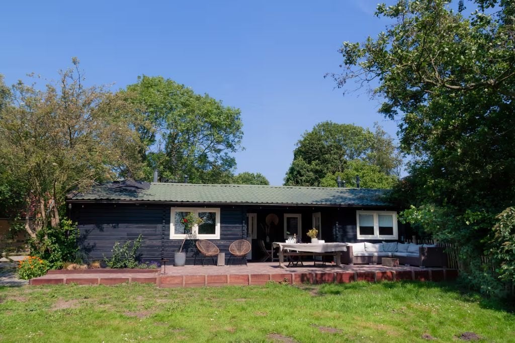 Complete blokhut / tuin huis (zelf demonteren), Ophalen, Gebruikt, 3 ramen of meer, Blokhut