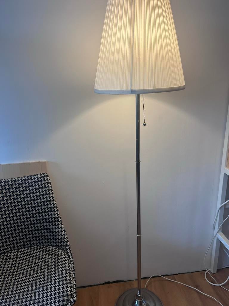 IKEA ARSTID vloerlamp, Ophalen, Gebruikt, Metaal, 150 tot 200 cm