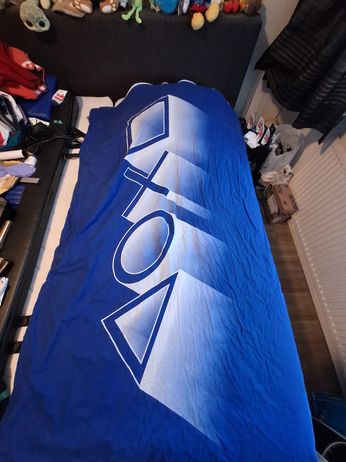 playstation dekbedovertrek + kussensloop, Ophalen of Verzenden, Jongetje of Meisje, Dekbedovertrek