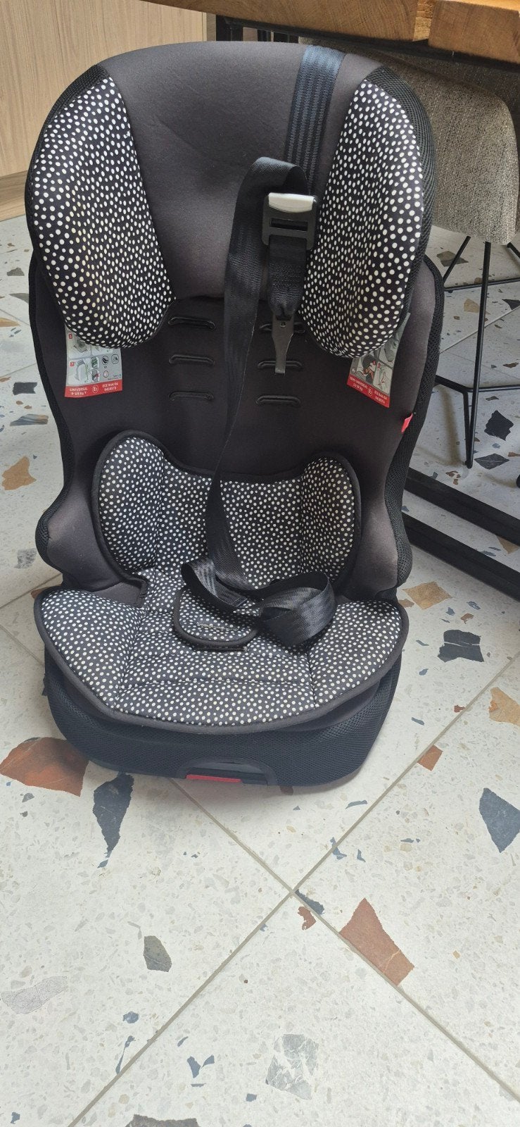 Autostoel met 5-puntsgordel en autogordelbevestiging, Kinderen en Baby's, Autostoeltjes, 9 t/m 18 kg, Ophalen, Overige merken