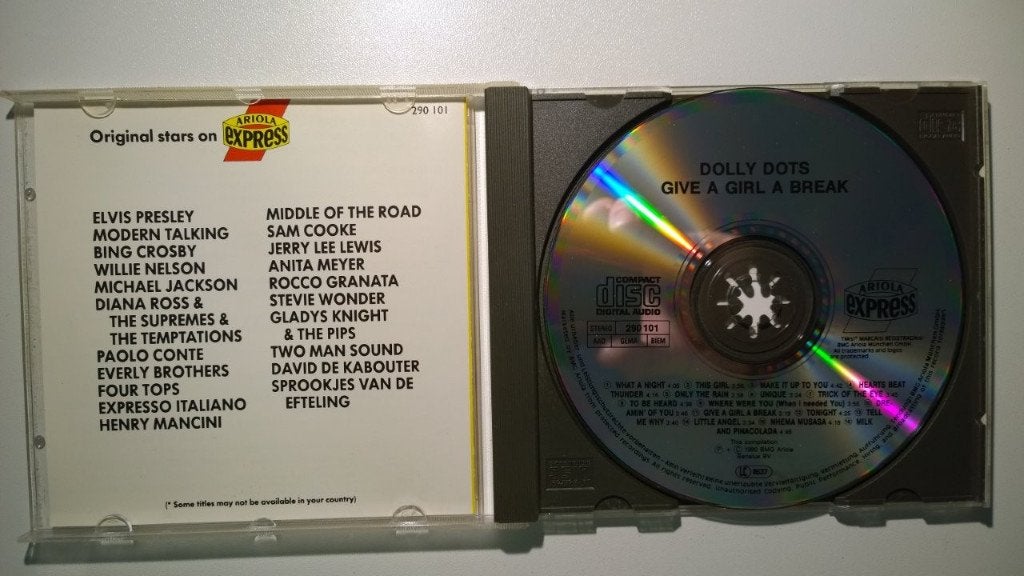 Dolly Dots - Give A Girl A Break, Ophalen of Verzenden, 1980 - 1989, Zo goed als nieuw