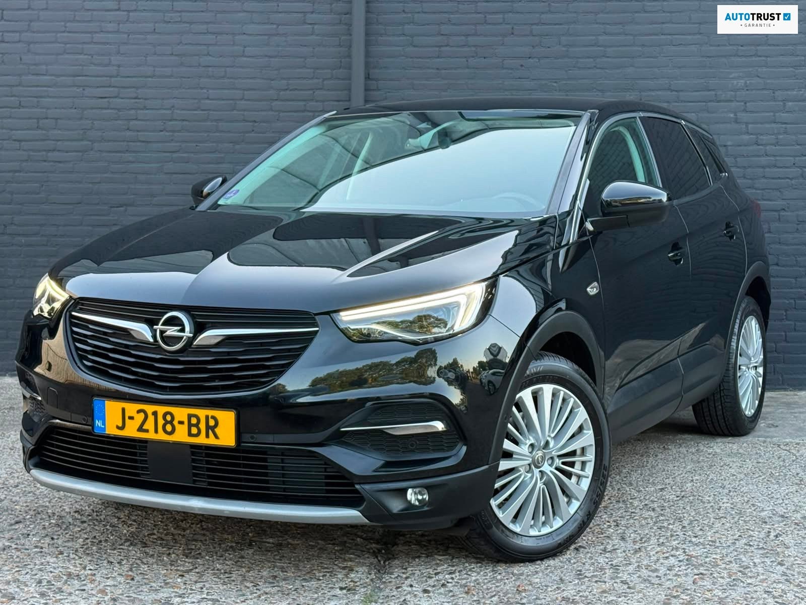 Opel Grandland X 1.2 Turbo Business Executive CARPLAY|NWE DR, Auto's, Opel, Stof, Gebruikt, 1199 cc, Zwart