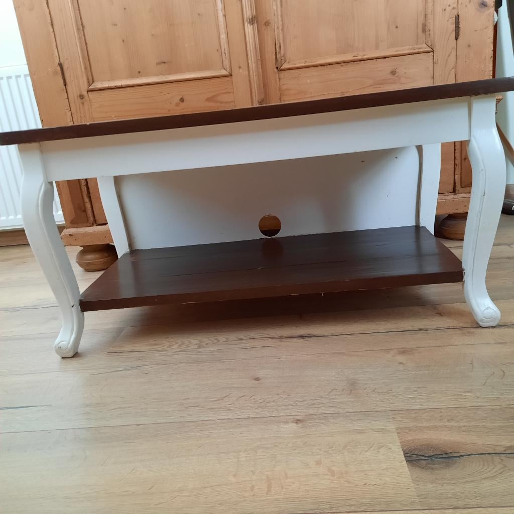 Brocante tv tafel, Ophalen, Gebruikt, 50 tot 100 cm, Minder dan 100 cm