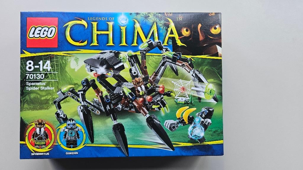 🎁 Lego Legends of Chima 70130 - Sparratus Spider Stalker 🎁, Lego, Nieuw, Ophalen of Verzenden, Complete set