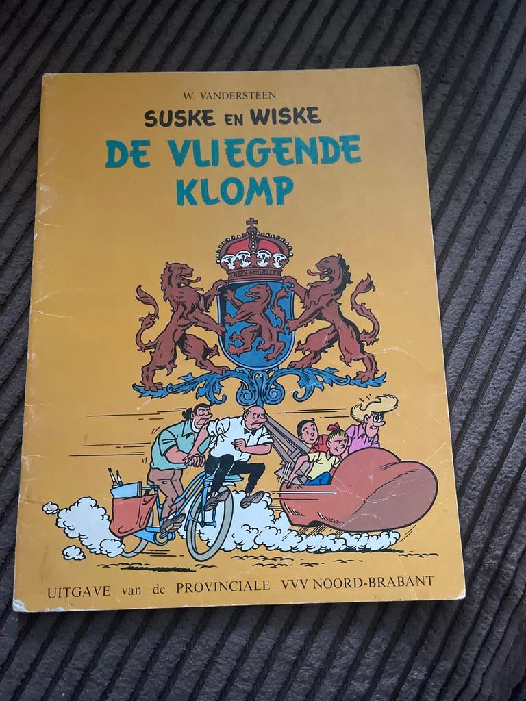 Suske en Wiske - De Vliegende Klomp (VVV Noord-Brabant), Boeken, Eén stripboek, Ophalen of Verzenden, Gelezen