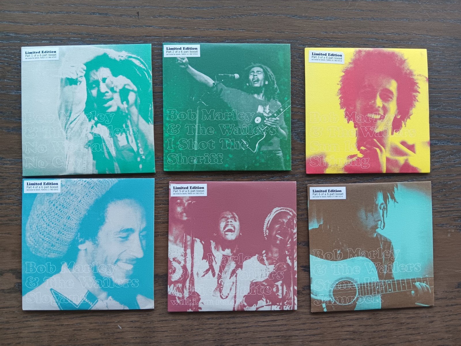 Bob Marley & The Wailers - CD singles (nieuwstaat), Cd's en Dvd's, Ophalen of Verzenden, Zo goed als nieuw, Reggae en Ska, Speciale editie