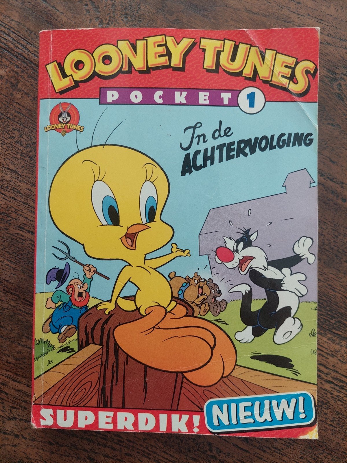 Looney Tunes Pocket 1: In de Achtervolging - Superdik!, Boeken, Stripboeken, Eén stripboek, Ophalen of Verzenden, Zo goed als nieuw