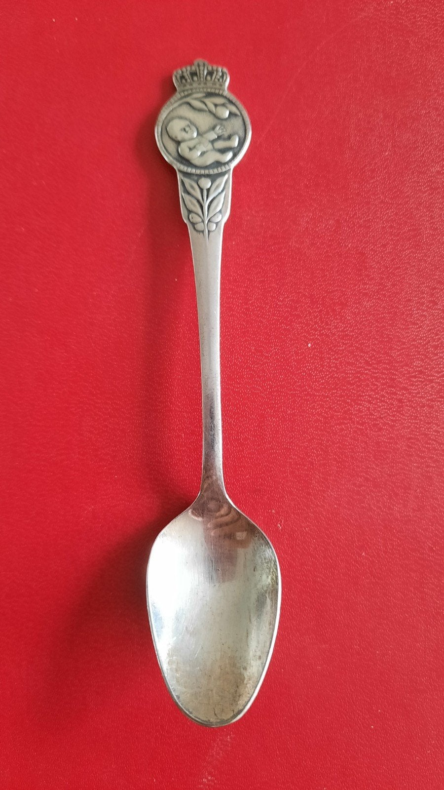 verzilverde theelepel geboorte koning WillemAlexander 1967, Ophalen of Verzenden