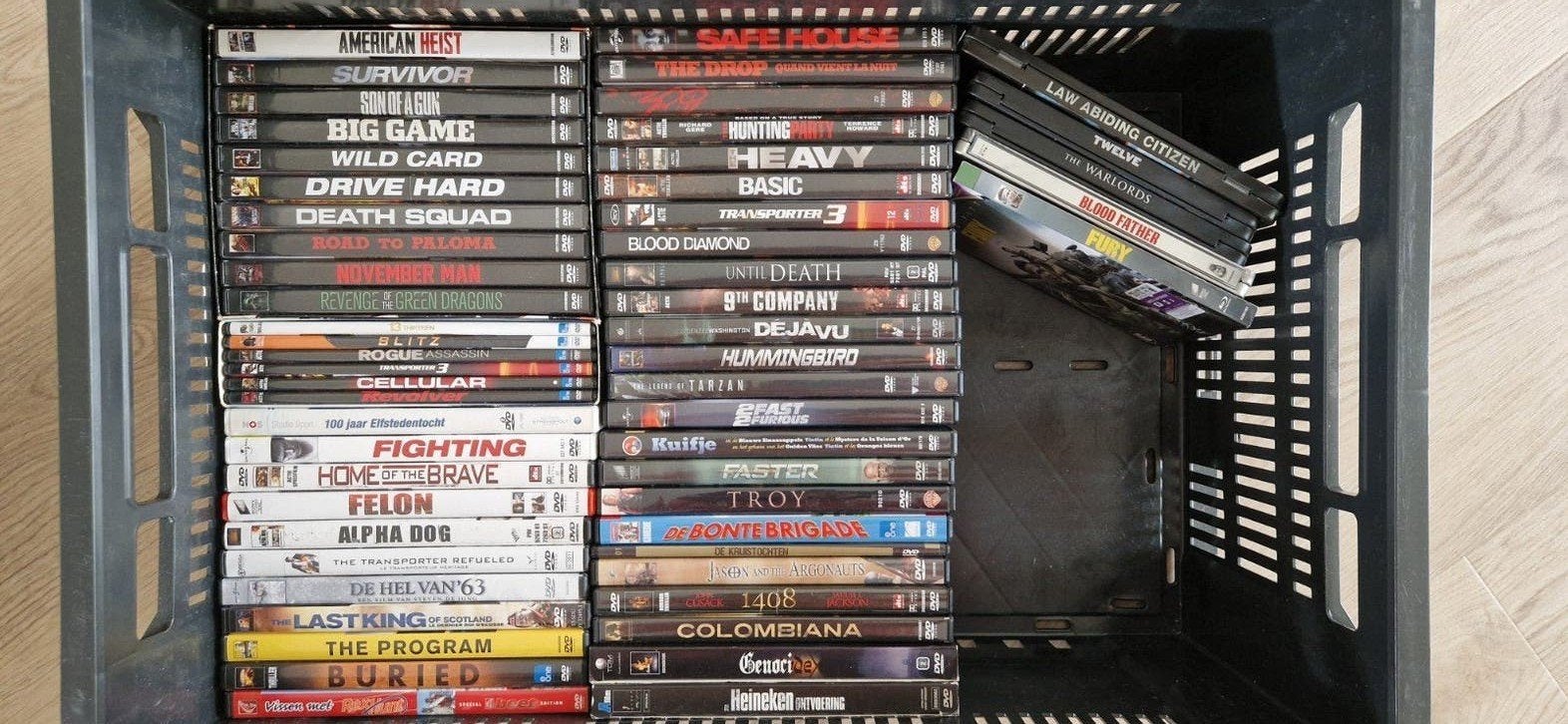 Grote collectie diverse actiefilms op DVD en Blu-ray, Vanaf 16 jaar, Nederlands, Ophalen of Verzenden, Inclusief doosje