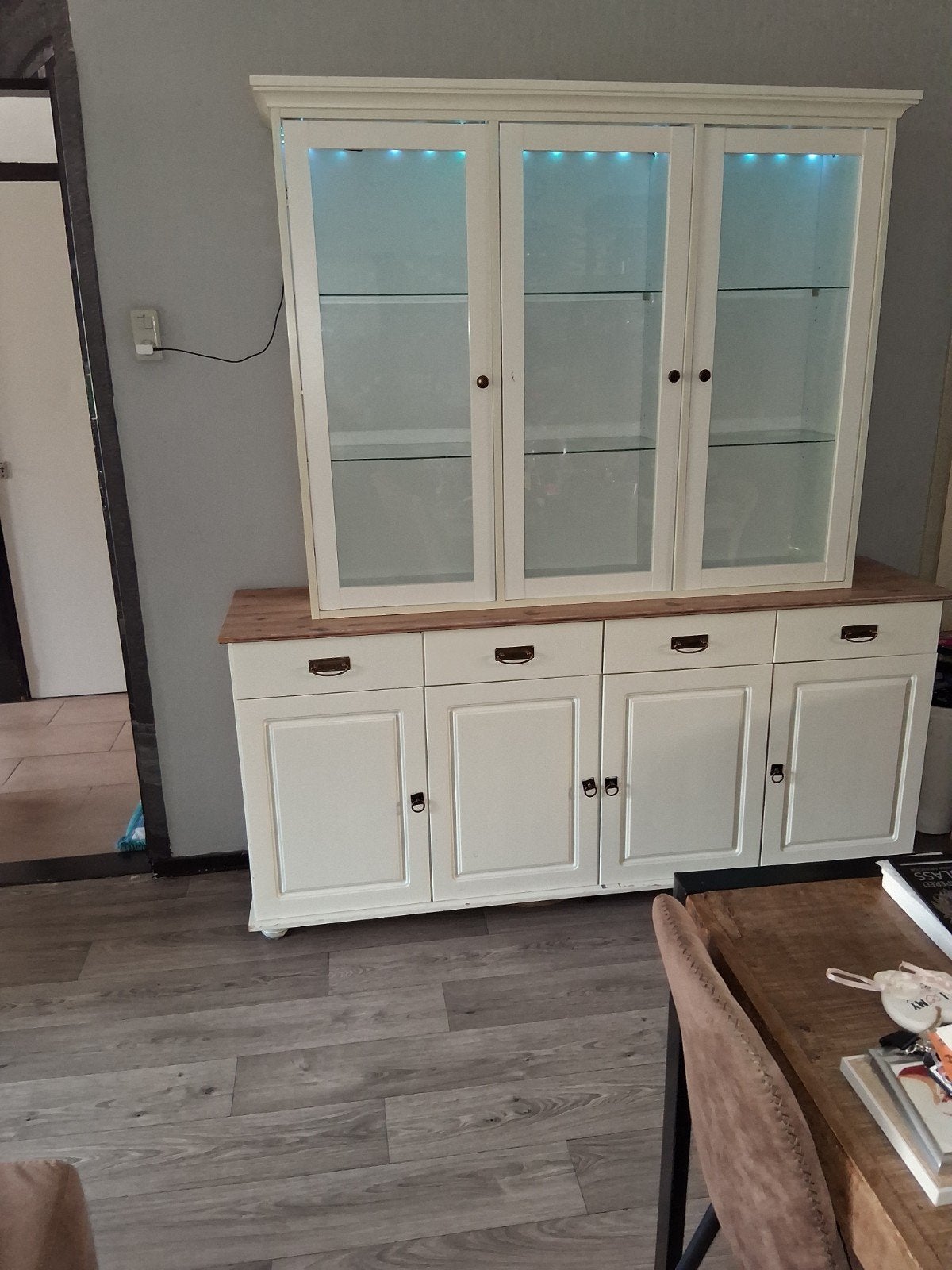 bovenstuk van een buffetkast, Huis en Inrichting, Ophalen, 100 tot 150 cm, 100 tot 150 cm, 25 tot 50 cm