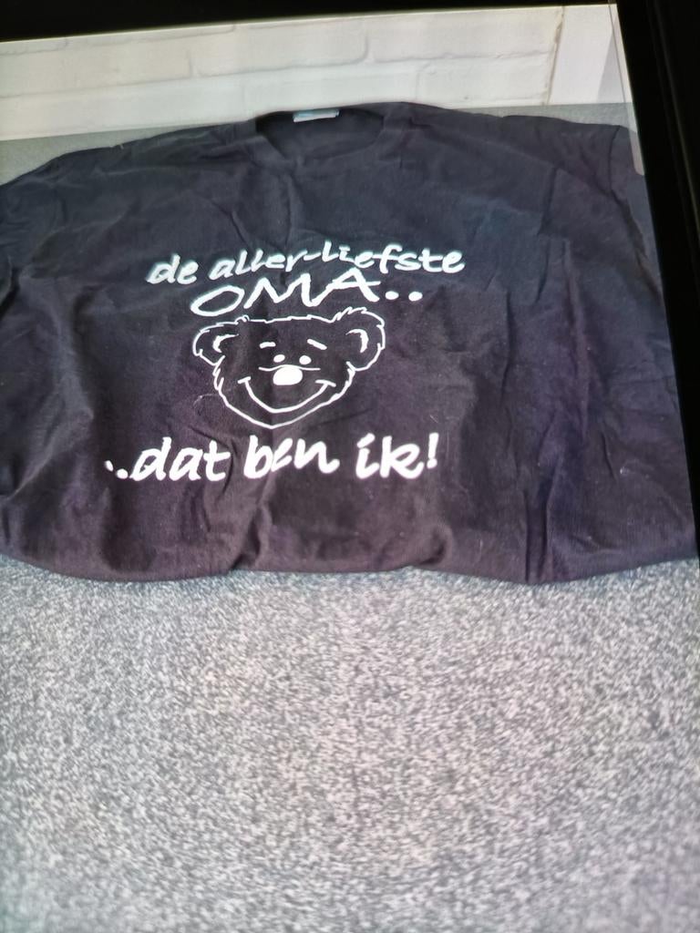 T-shirt voor oma, Kleding | Dames, Ophalen of Verzenden, Zo goed als nieuw, Maat 46/48 (XL) of groter, Korte mouw