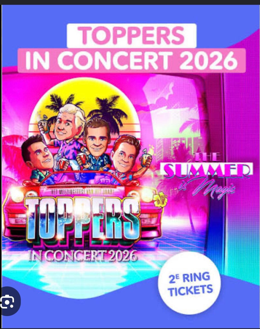 Ticketd toppers in concert, Twee personen