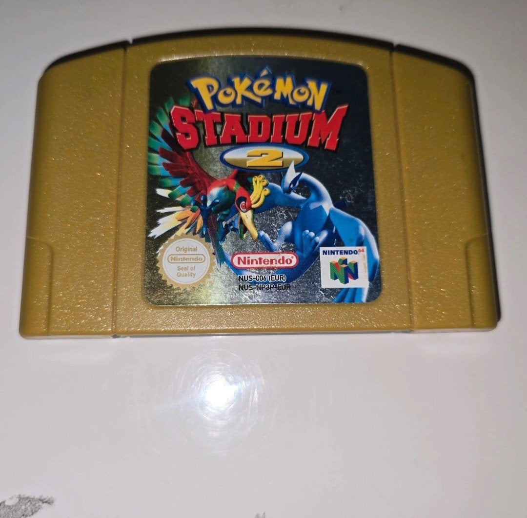 Pokemon Stadium 2 N64, 1 speler, Verzenden, Zo goed als nieuw, Vanaf 3 jaar