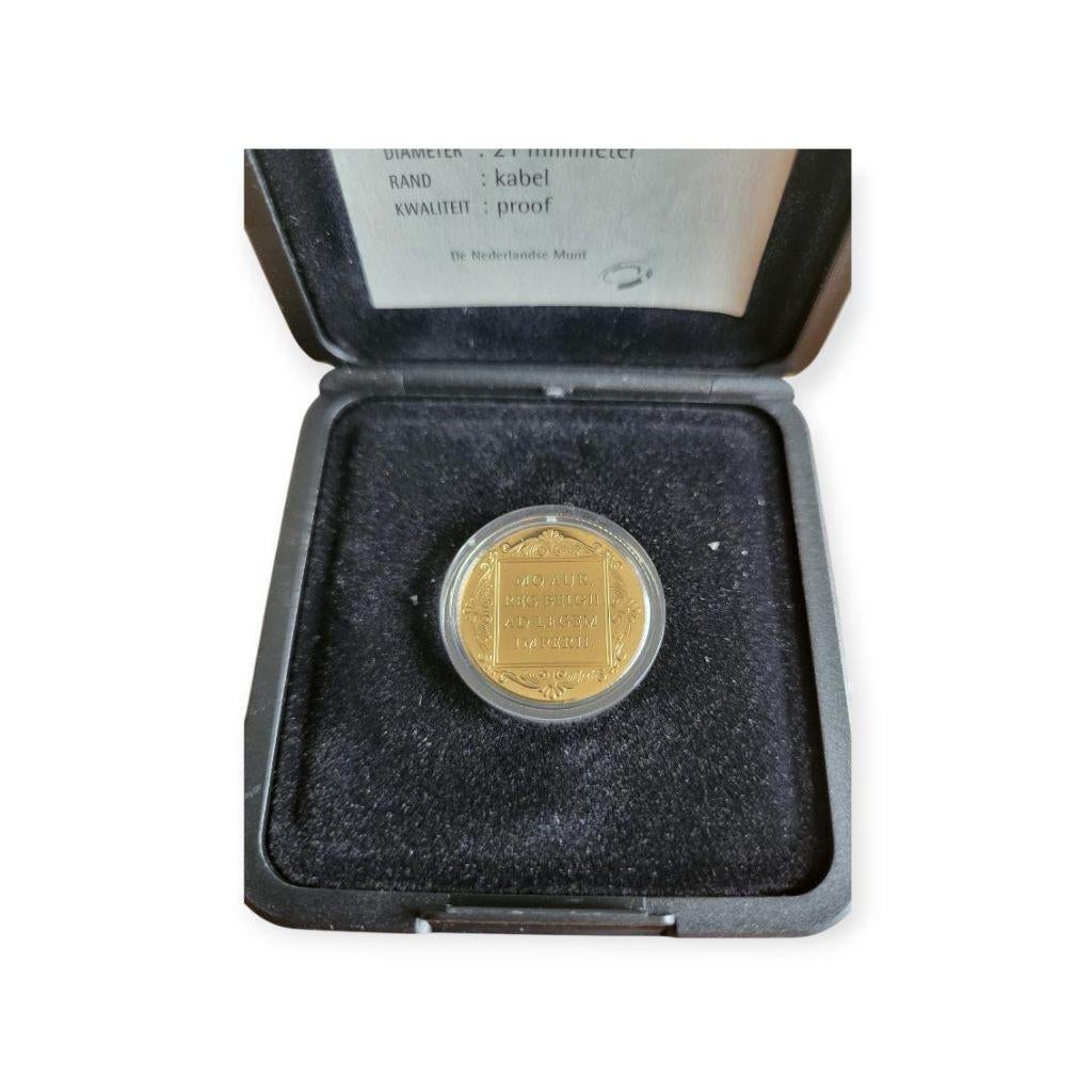 Nederland Gouden Dukaat 1997 in cassette, Ophalen of Verzenden, Goud