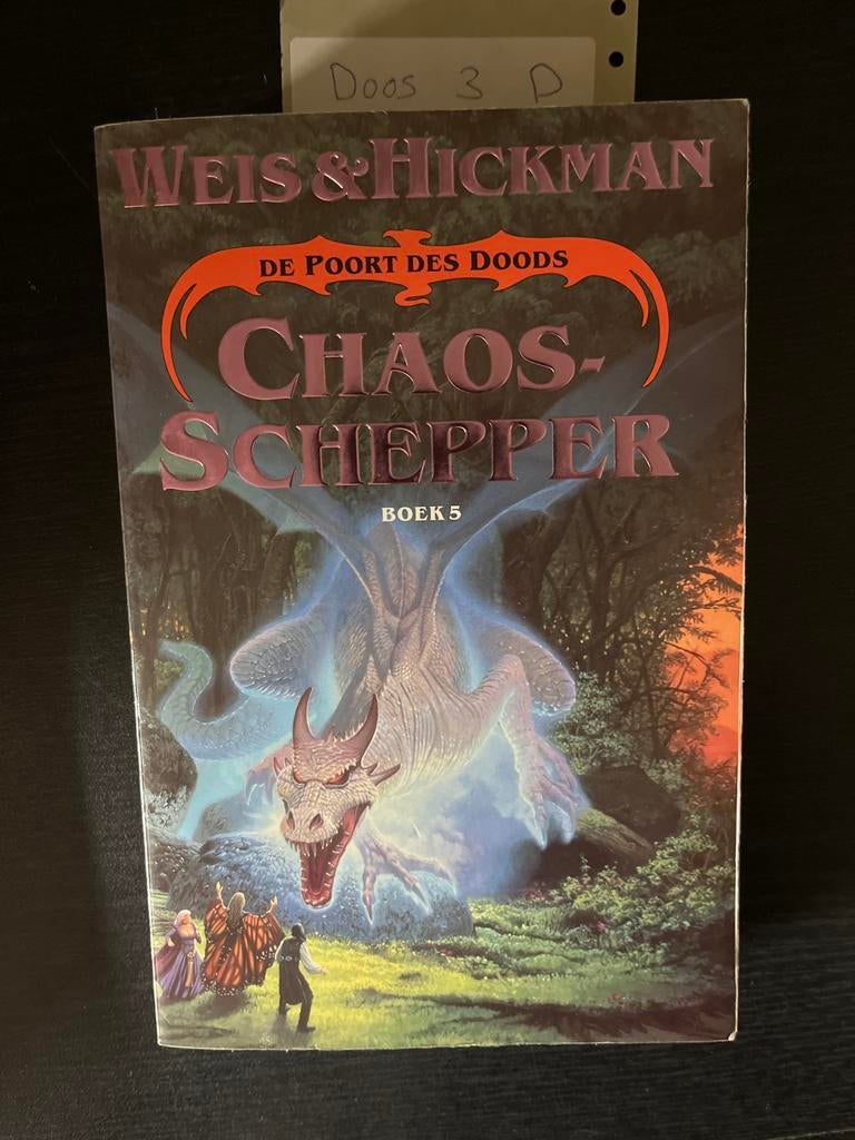 De Poort des Doods: Chaos-Schepper (Boek 5) - Weis & Hickman, Ophalen of Verzenden, Zo goed als nieuw