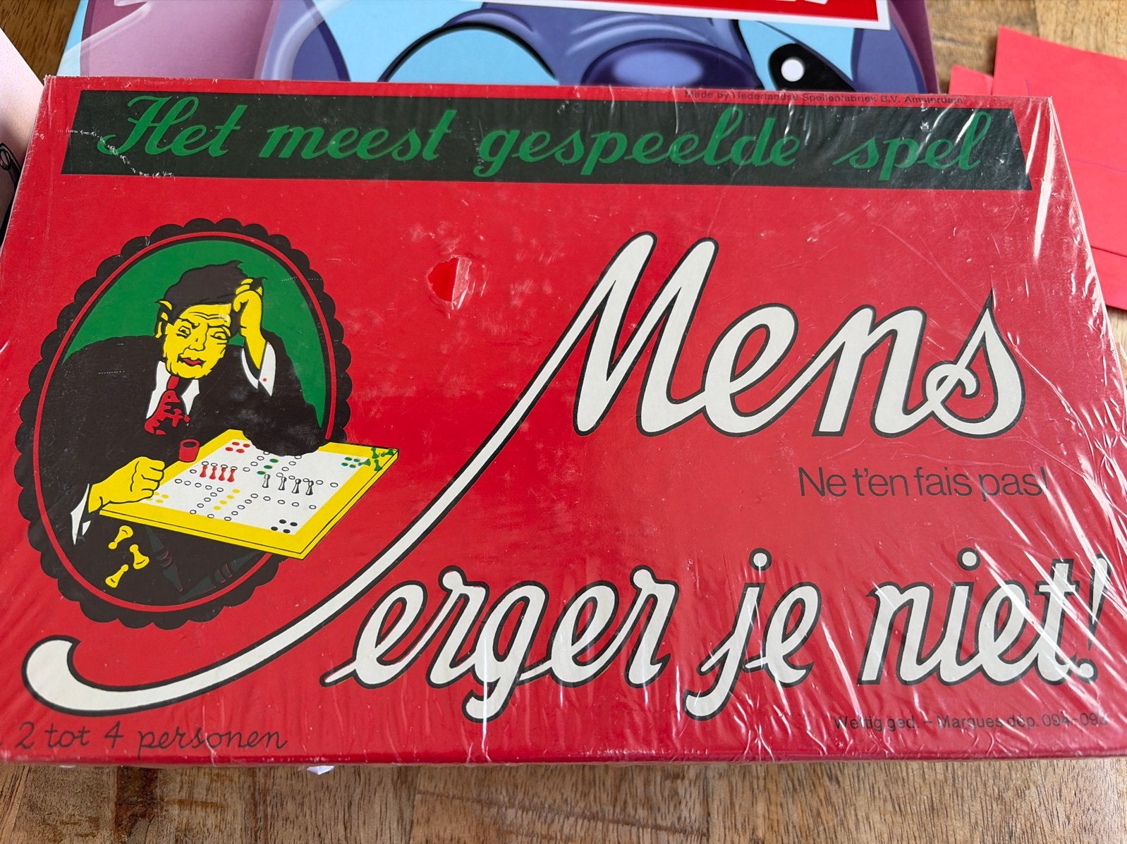 Mens erger je niet - nieuw, Drie of vier spelers, Ophalen of Verzenden, Nieuw