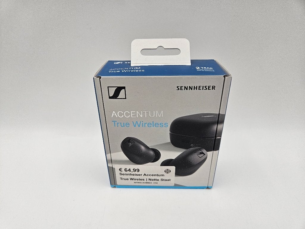 Sennheiser Accentum True Wireles | Nette Staat, Audio, Tv en Foto, Koptelefoons, In-ear, Bluetooth, Sennheiser, Ophalen of Verzenden