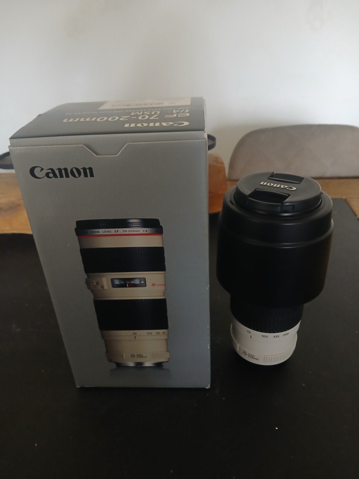 70 200 Canon lens. zeer goede staat., Audio, Tv en Foto, Ophalen, Zo goed als nieuw, Telelens