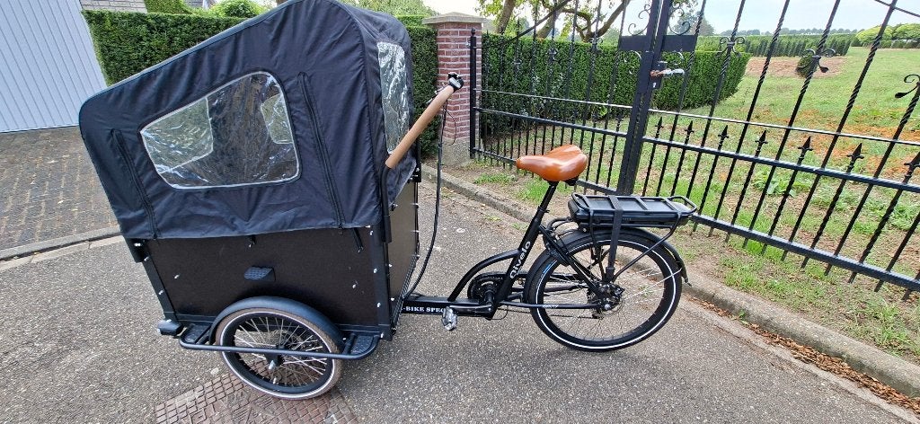 Elektrische bakfiets Qivelo city, 4 kinderen of meer, Gebruikt, Elektrisch, Ophalen