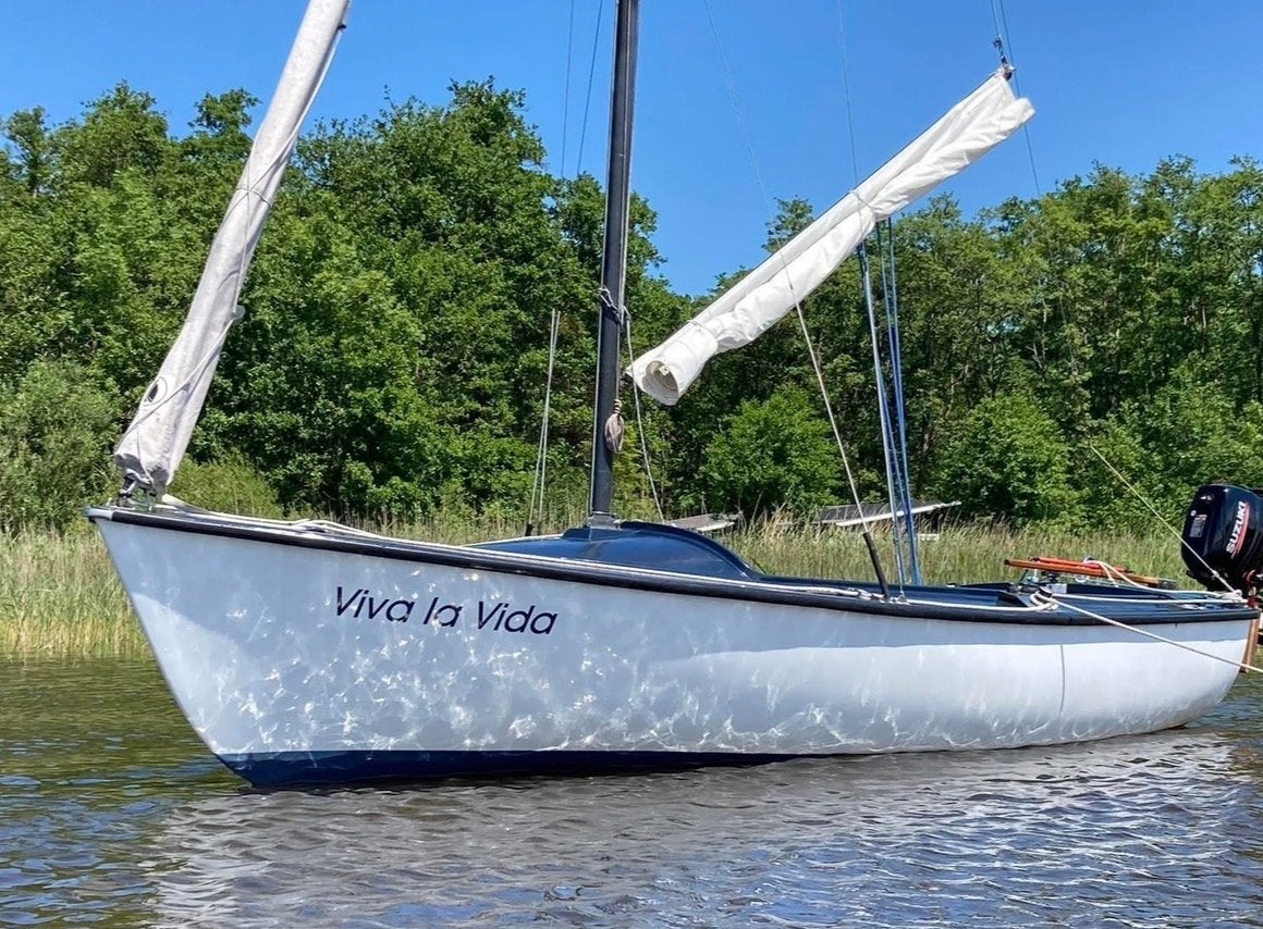 Open zeilboot Stockpaert, Watersport en Boten, Open zeilboten, Ophalen, Gebruikt, Overige typen, Polyester