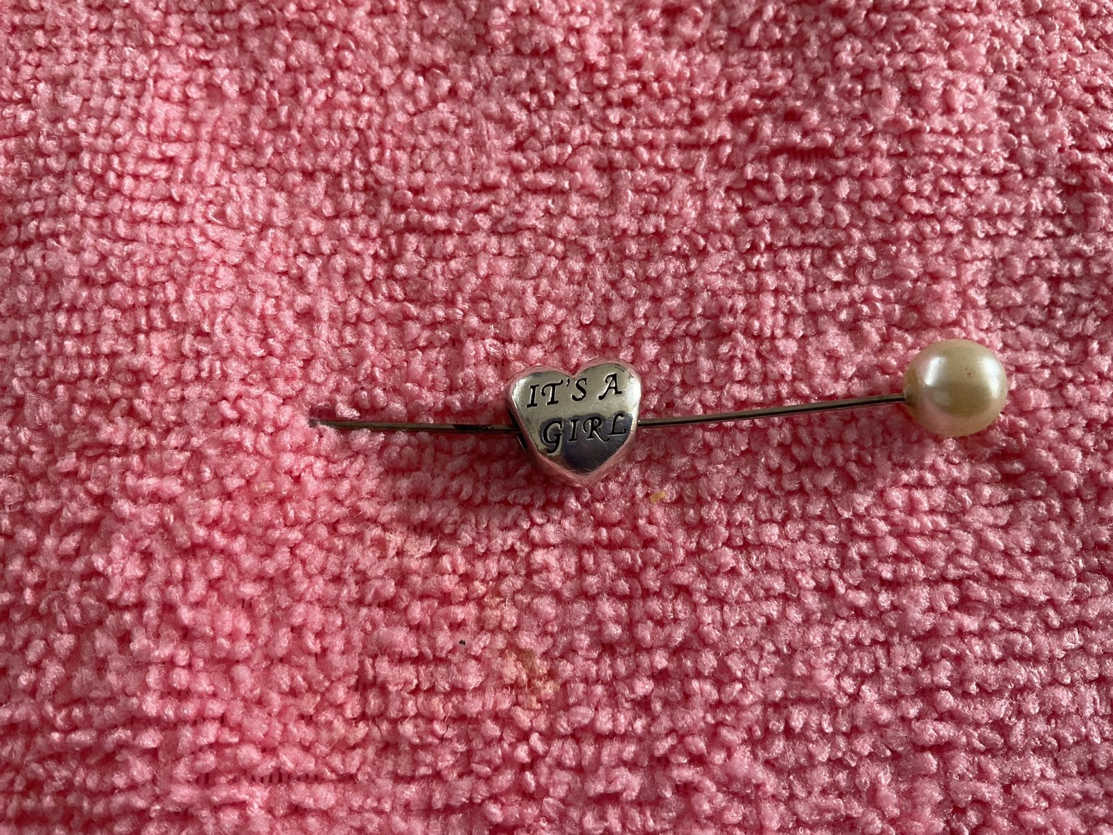 Pandora  Hartje Meisje, Ophalen of Verzenden, Zo goed als nieuw, Zilver, Pandora