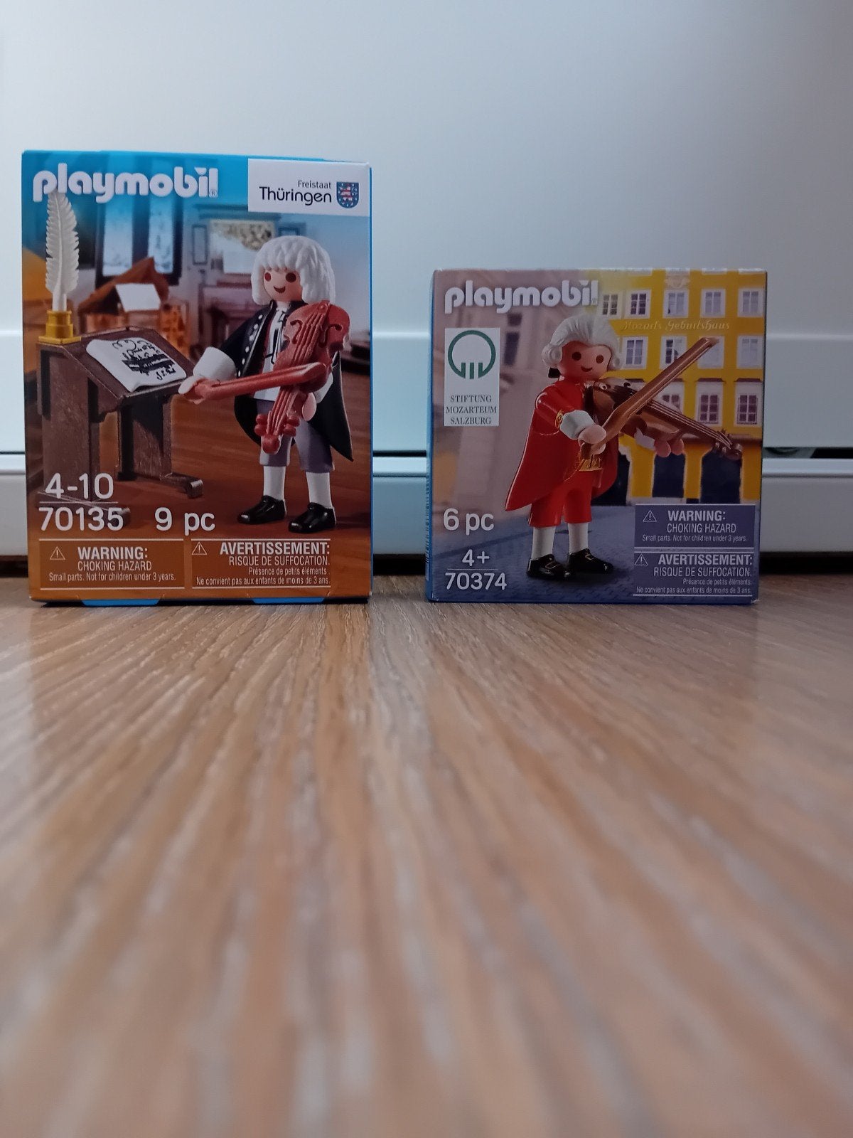 Playmobil Bach en Mozart - Nieuw in doosjes, Ophalen of Verzenden, Nieuw, Complete set