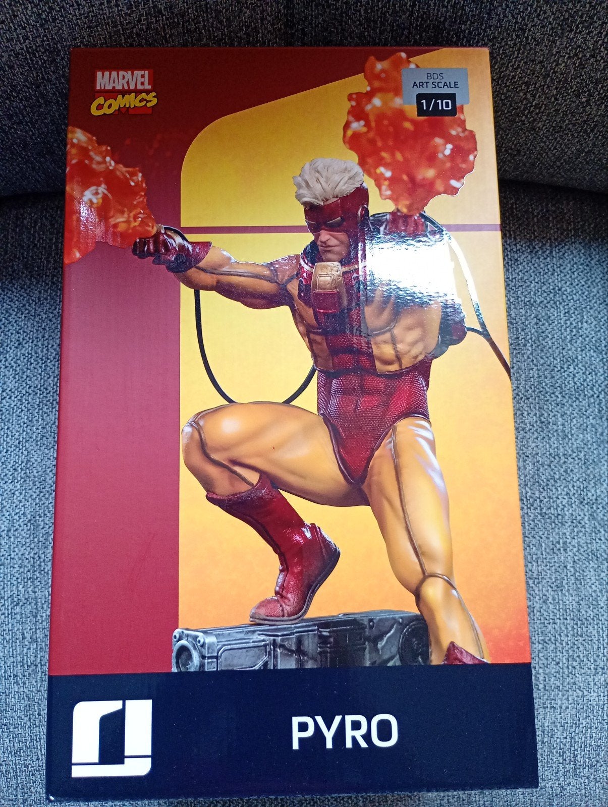 Iron Studios Marvel Comics Pyro BDS Art Scale 1/10 beeld, Ophalen of Verzenden, Nieuw
