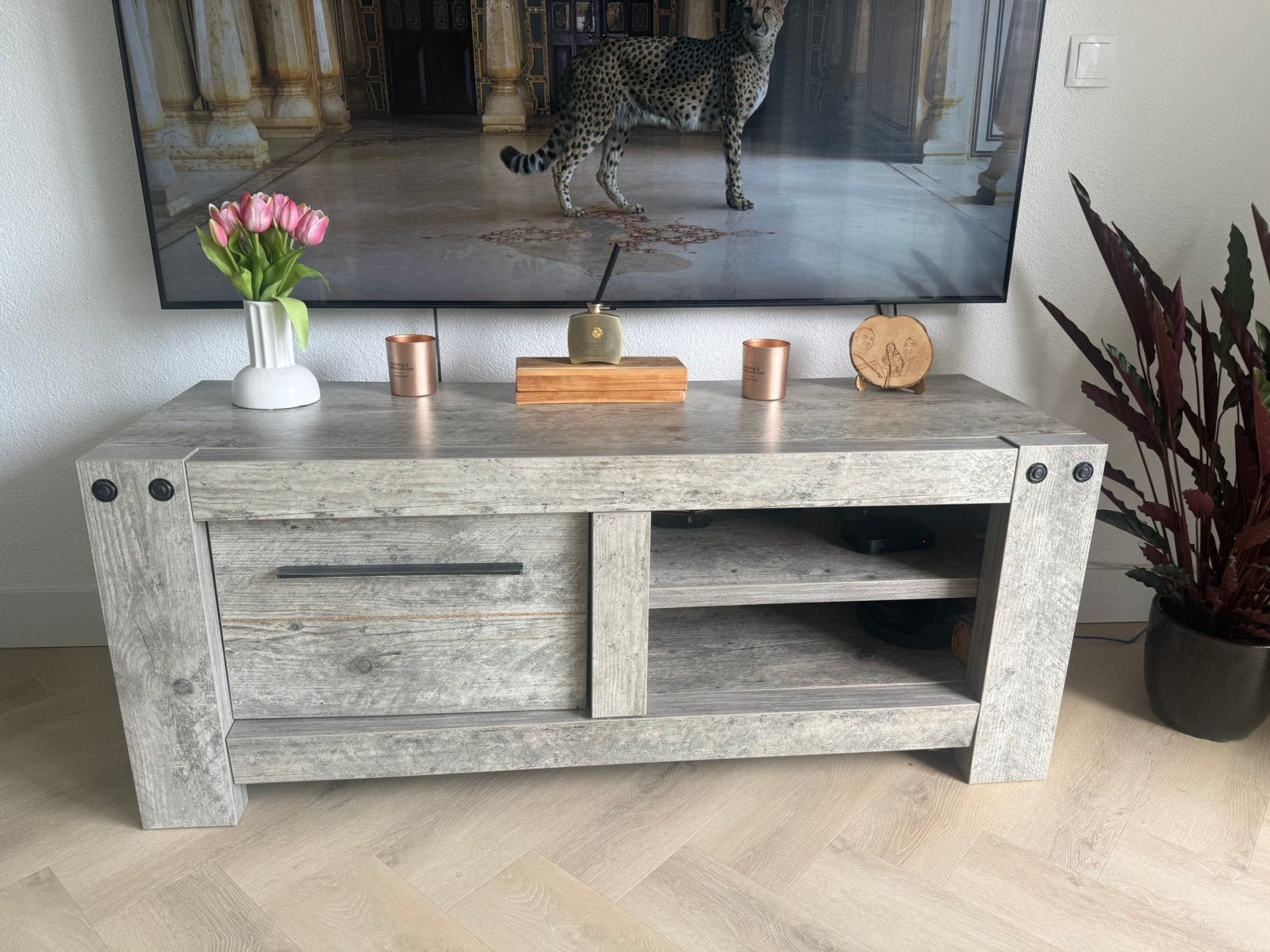 Tv kast 135x45, Ophalen of Verzenden