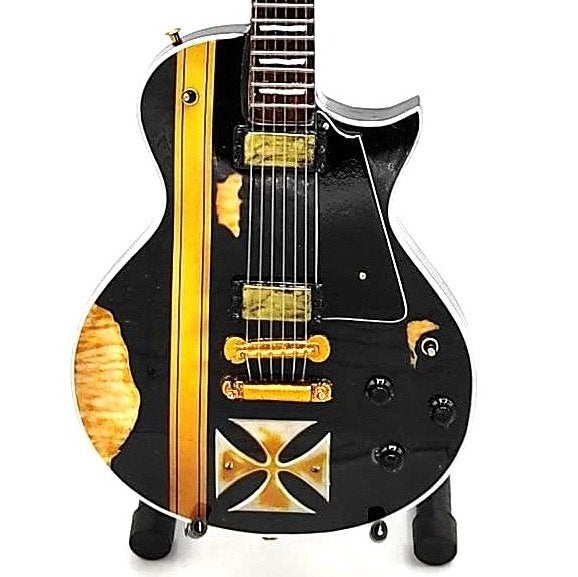 James Hetfield Metallica miniatuur gitaar 25cm mini guitar, Info@deconoord.nl, Deco Noord, Nieuw, Ophalen of Verzenden