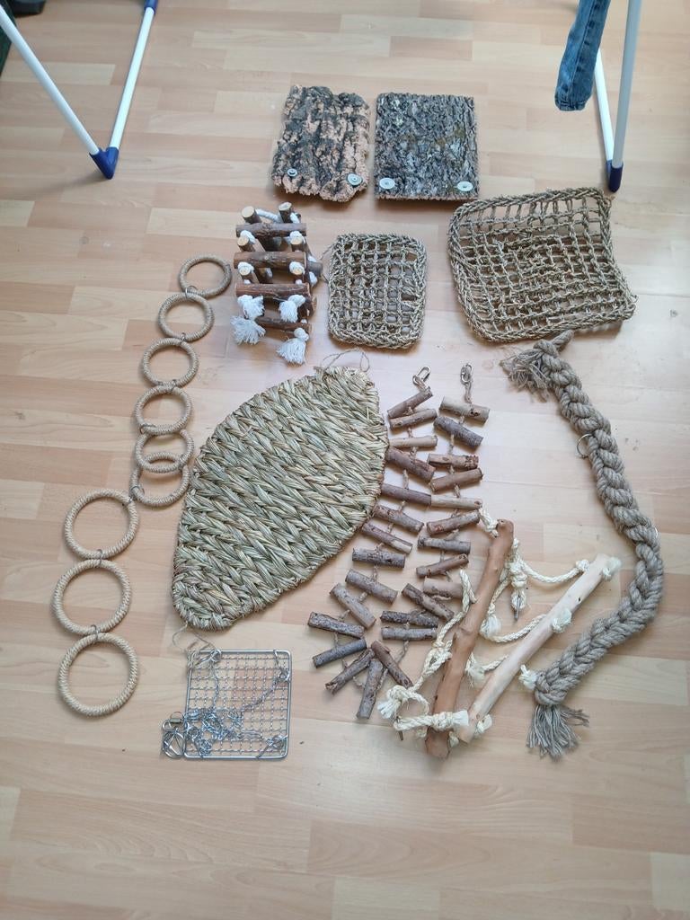 Pakket vogelspeelgoed, Dieren en Toebehoren, Ophalen of Verzenden