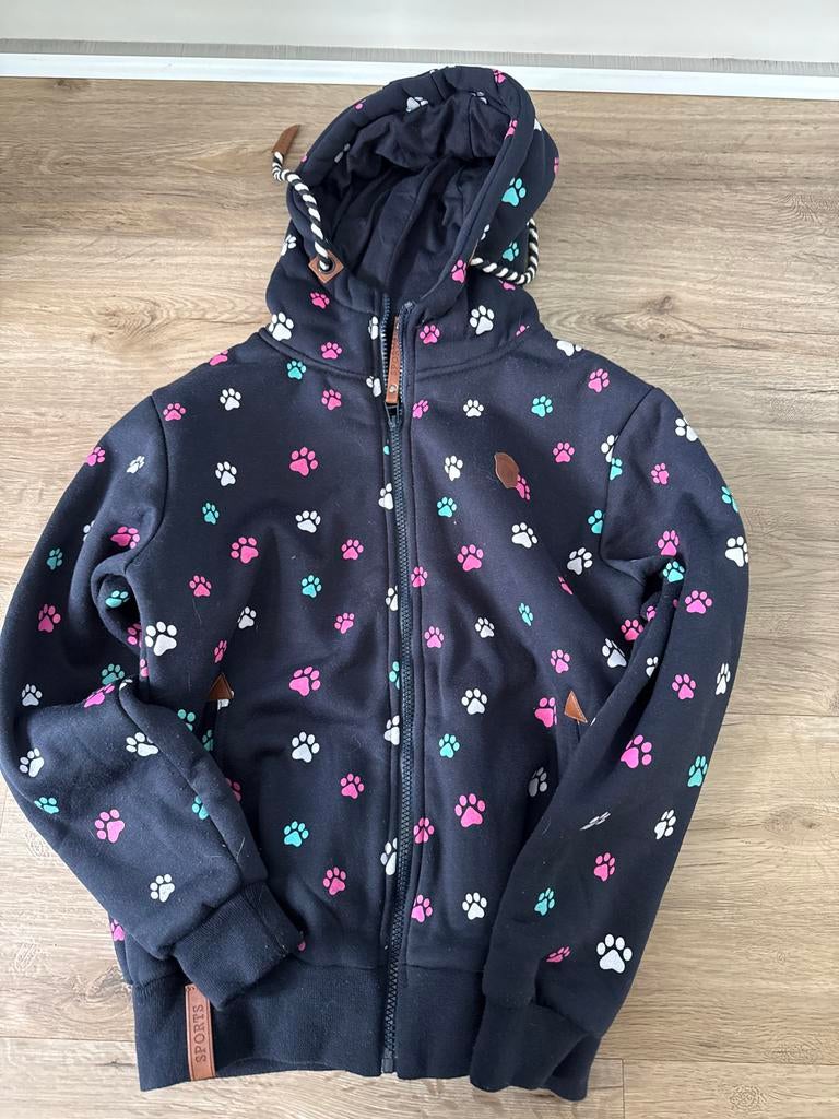 Warm vest gevoerd met fleece maat 134, Ophalen of Verzenden, Zo goed als nieuw, Jongen of Meisje, Trui of Vest