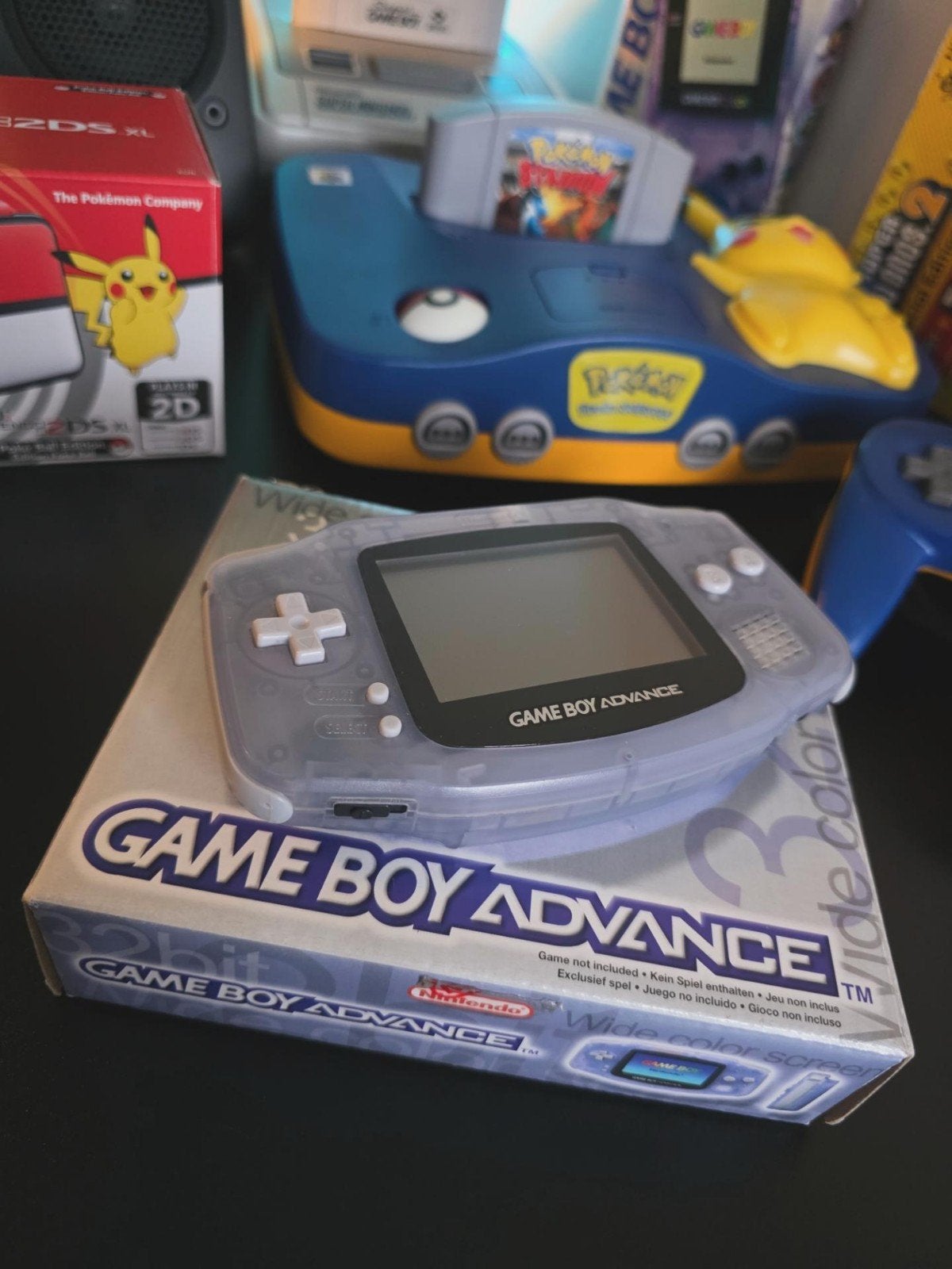 Gameboy Advance in Box, Spelcomputers en Games, Spelcomputers | Nintendo Game Boy, Ophalen of Verzenden, Zo goed als nieuw, Game Boy Advance
