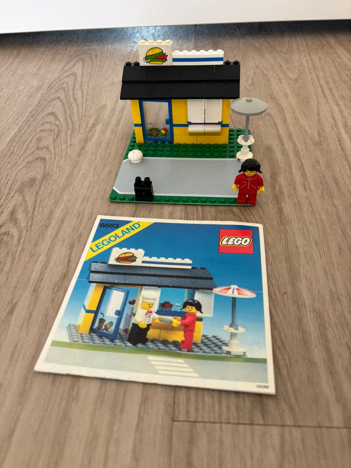 LEGO Hamburger Stand 6683, Ophalen, Gebruikt