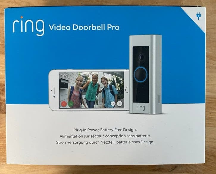 Ring Video Deurbel Pro met Chime - Nieuw