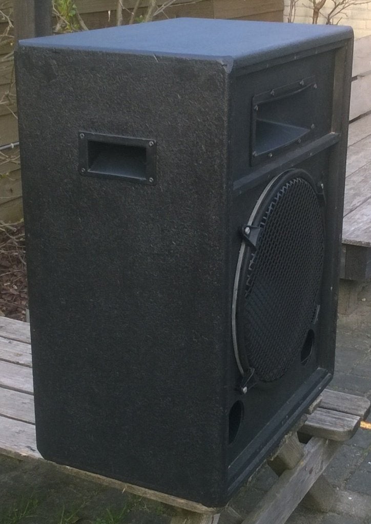 Luidsprekers 15 inch 200 - 400 Watt (2 stuks), Overige typen, Refurbished, Ophalen of Verzenden, Nb