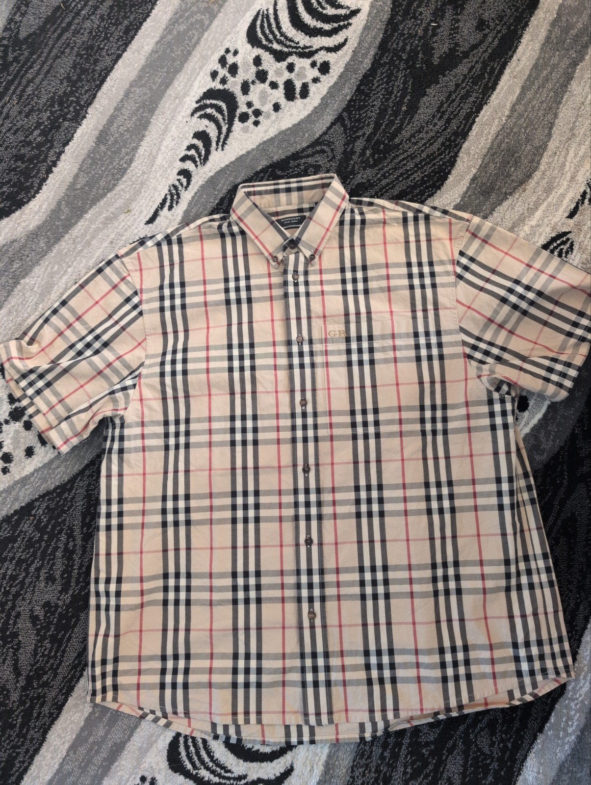Orginele Burberry overhemd maat XL, Ophalen of Verzenden, Nieuw, Maat 46/48 (XL) of groter, Blauw