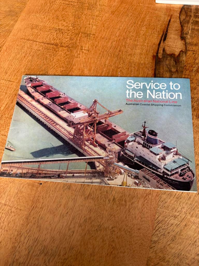 Service to the Nation - The Australian National Line, Ophalen of Verzenden
