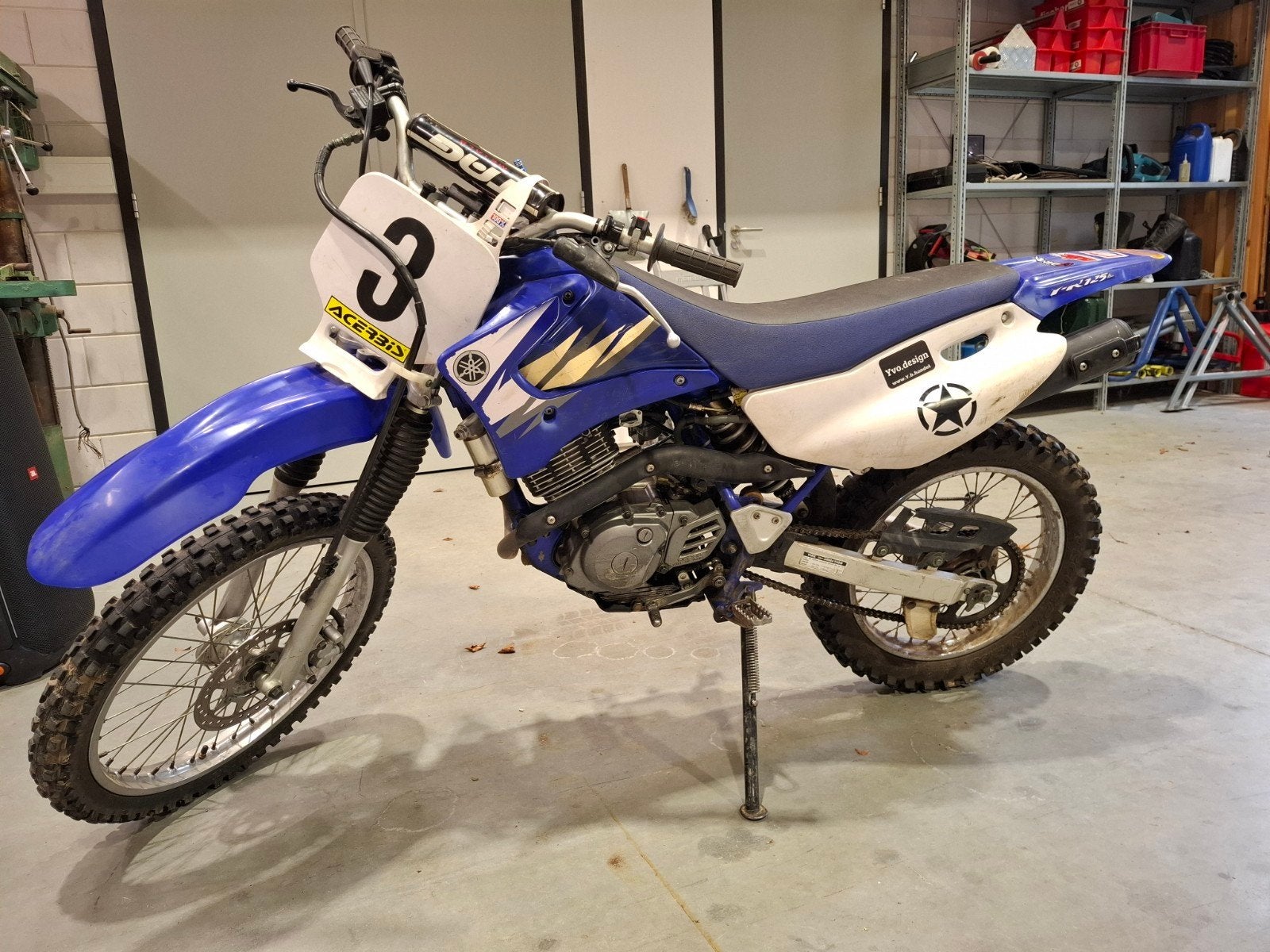 Yamaha TT-R125 – bouwjaar 2004 –, Fietsen en Brommers, Ophalen, Yamaha