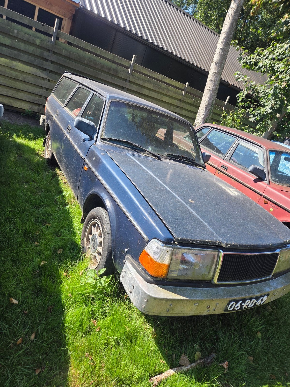te koop volvo 240 zonder kenteken!, Ophalen, Gebruikt, Volvo