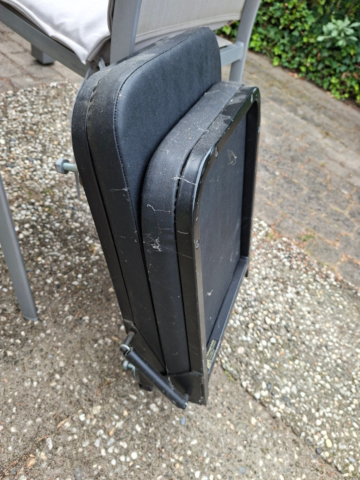 Handige opklapbare stoel voor camperbus of boot, Ophalen, Gebruikt