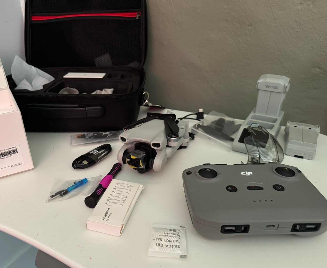 Nieuwe DJI Mini 3 Drone met GARANTIE met extra accu, Audio, Tv en Foto, Drones, 30 tot 45 minuten, Cameradrone, 5 tot 10 kilometer