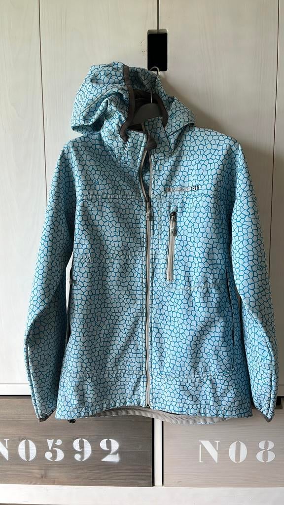 Didriksons softshell jas blauw voor meisje 170, Ophalen of Verzenden, Zo goed als nieuw, Meisje, Jas